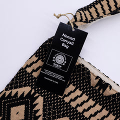 Nomad Sari Jacquard Natural Nomad Carryall Bags - Desert Loom product image 3