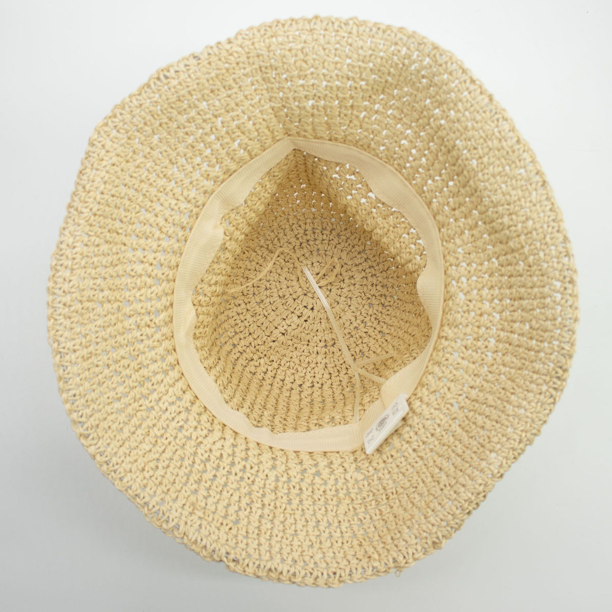 Nomad Sari Floppy Straw Sun Hat - Natural Beige product image 5