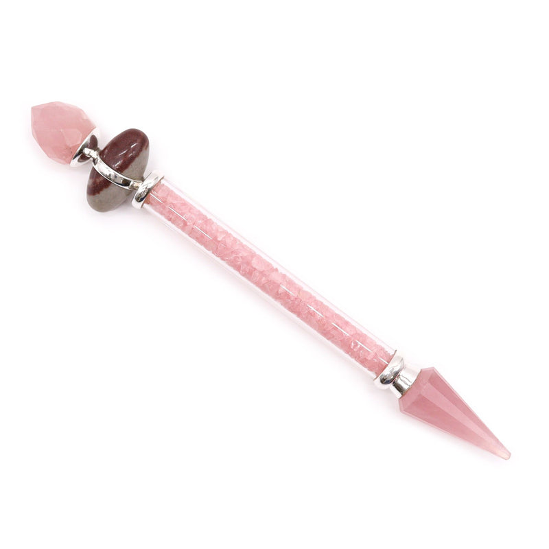 Shiva Lingam Magic Wand - Rose Quartz - Love product image