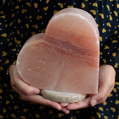 Crafted Salt lamp - Heart product image 4