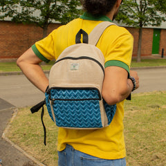 Standard Kathmandu Backpack - Dhaka Design (34x27x10cm)