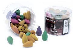 Tub of Assorted Back Flow Incense Cones (aprox 45) product image 2