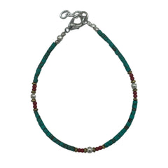 Nepalese Extra Fine Gem Bracelet - Turquoise Beads product image 3