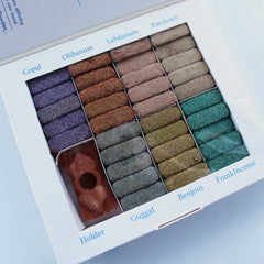Display Set of 70 Incense Smudge Bricks and Burner - Wild West product image 3