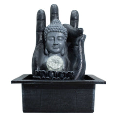 Buddha Hand & Head Tabletop Water Feature (20x25x35cm) product image