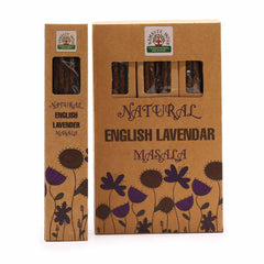 Natural Botanical Masala Incense - English Lavender product image