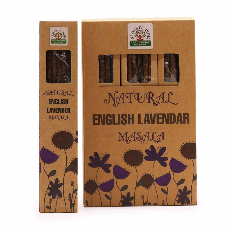 Natural Botanical Masala Incense - English Lavender product image