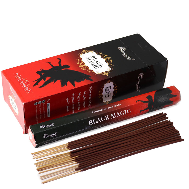 Aromatika Charcoal Free Hex Incense - Black Magic product image