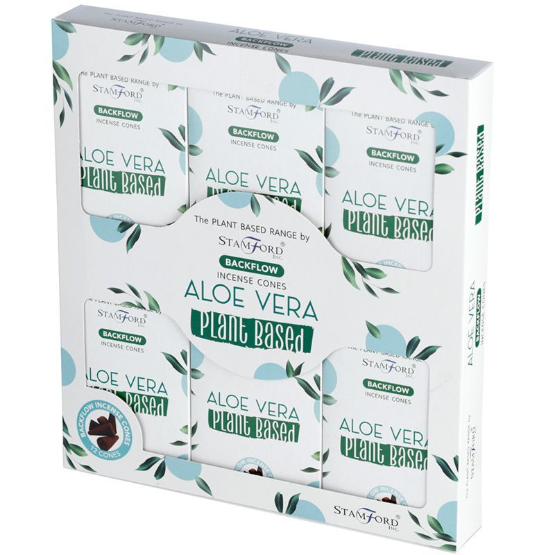 Plant Based Backflow Incense Cones - Aloe Vera product image 2