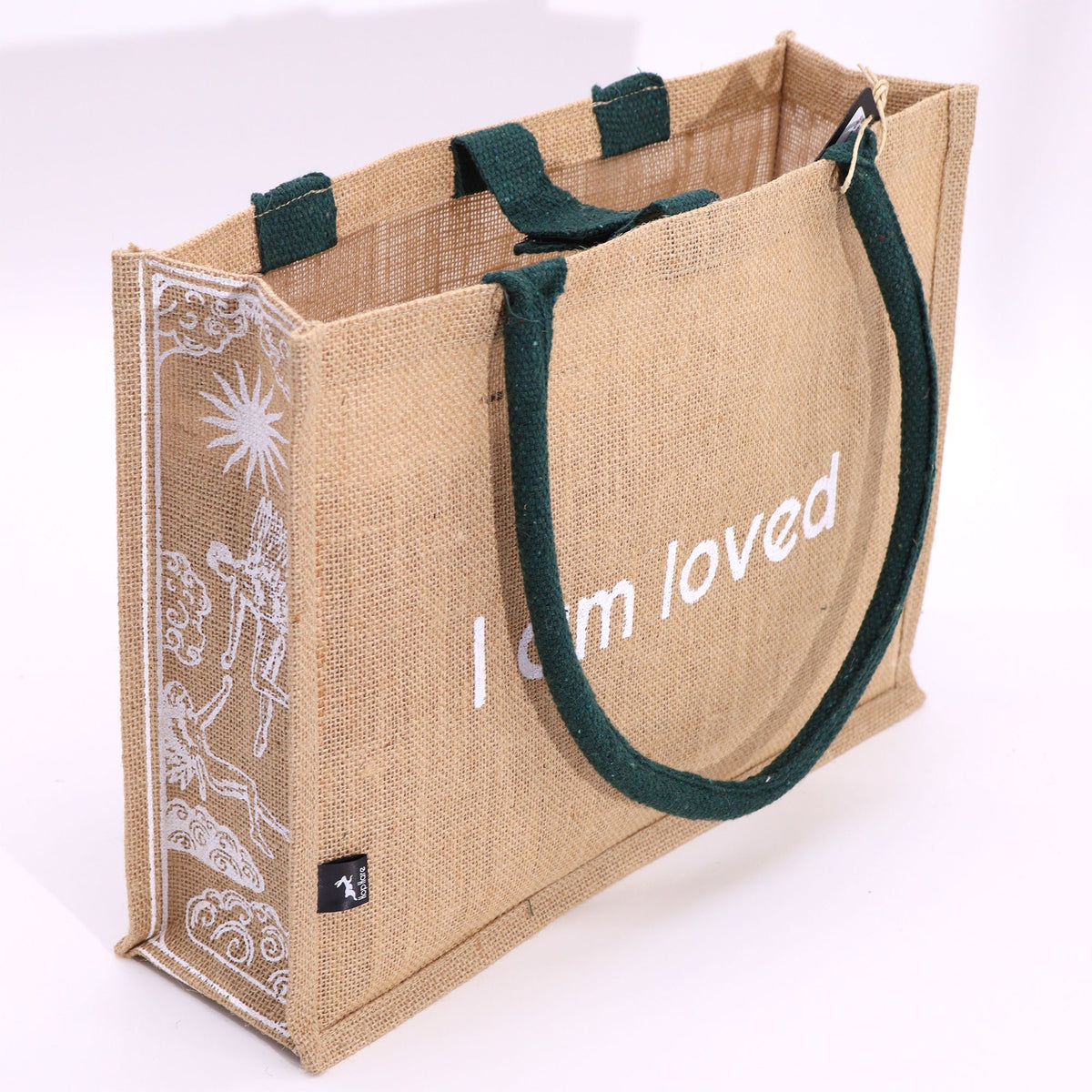 Hop Hare Jute Big Bag - I am Loved product image 5