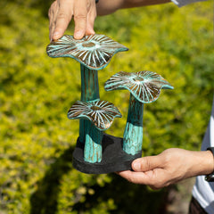 Small Golden Mushroom Art - 20cm - Greenwash product image 2