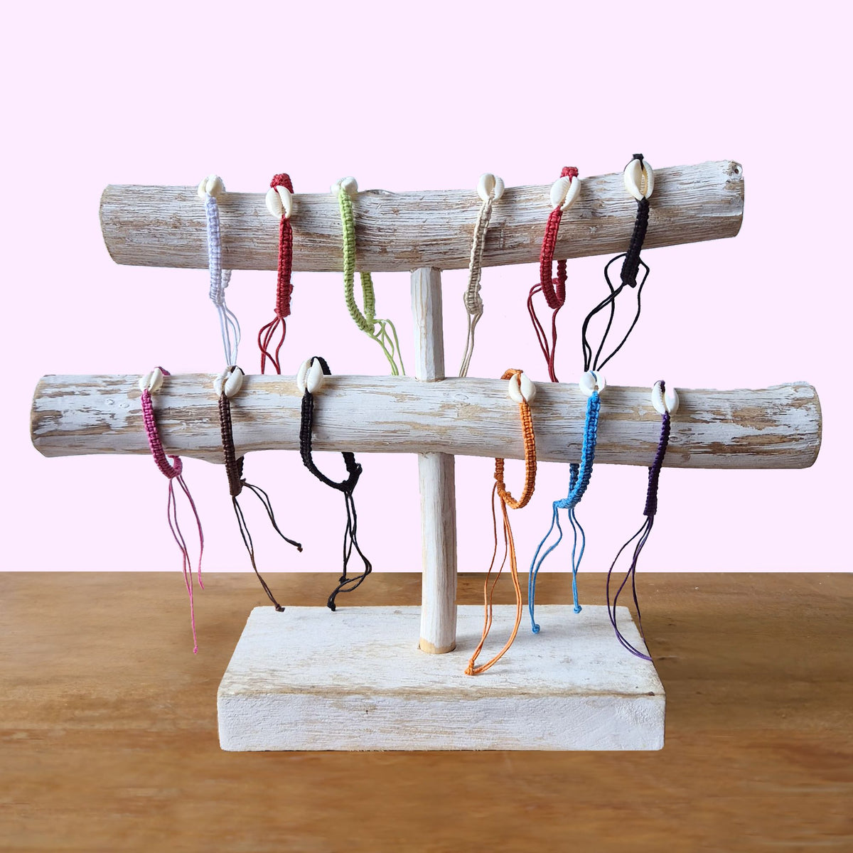 Handmade Friendship Bracelets - Cowrie Chums Shell (asst) product image 2