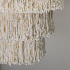Macrame Soft Chandelier - Natural product image 2