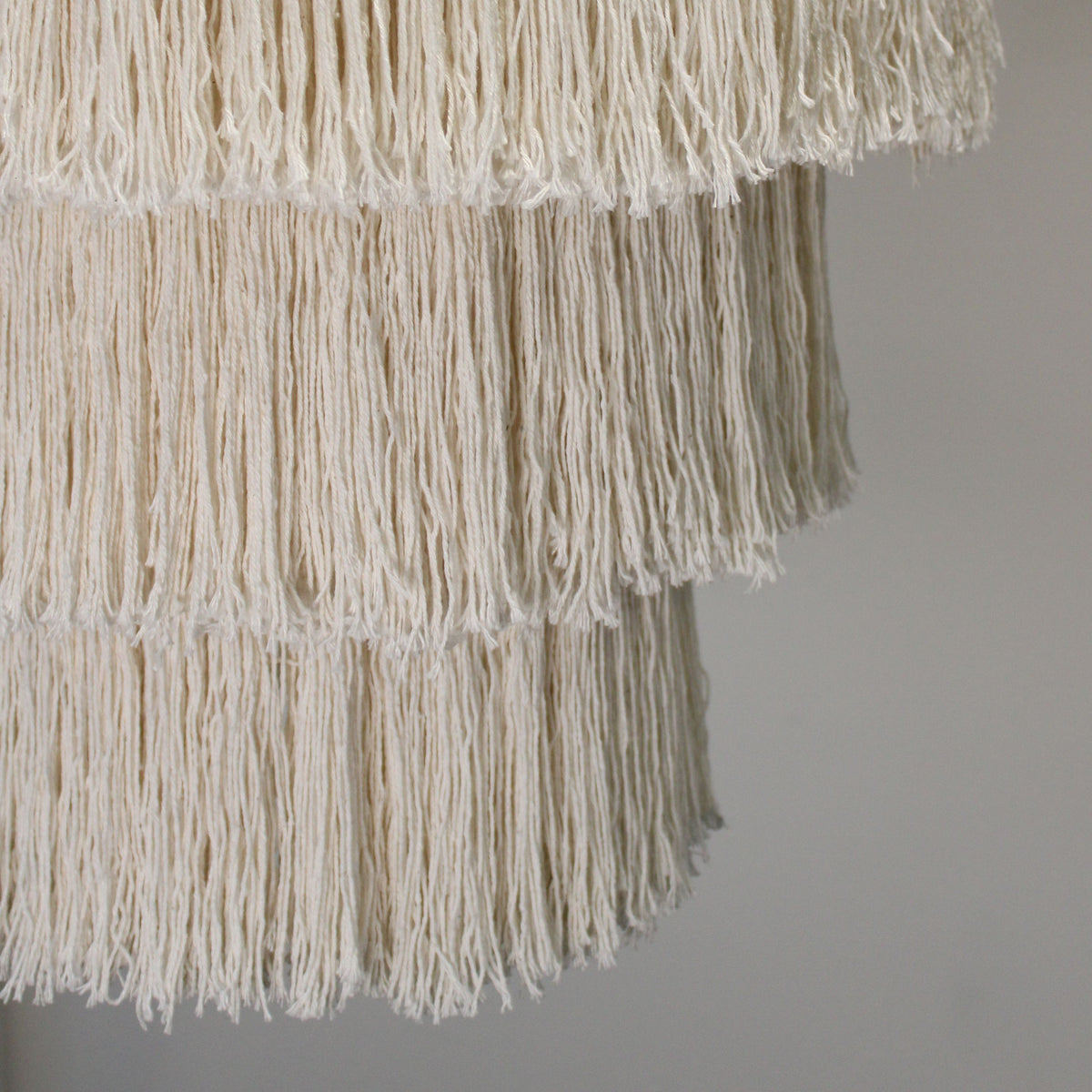 Macrame Soft Chandelier - Natural product image 2