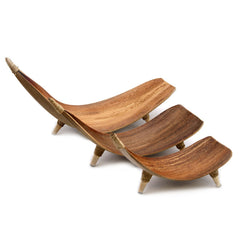 Coconut Leaf Fruit Bowl Set - Natural product image 6
