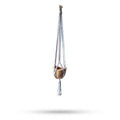 Macrame Pot Holder Classic - Pastal Tones Bathroom Med Pot product image