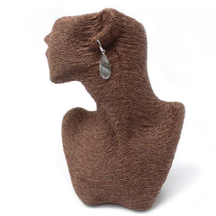 Shell & Silver Earrings - Teardrop- MOP product image 6