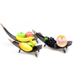 Coconut Leaf Fruit Bowl Set - Chocolate product image