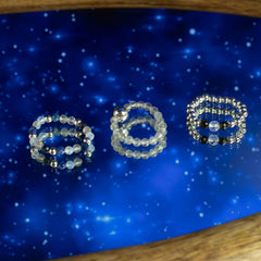 Nymph Spirit Gemstone Ring Set - Northern Lights product image 6