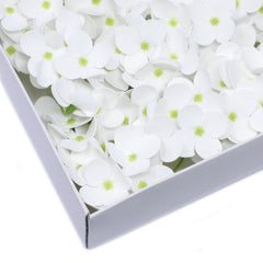 Craft Soap Flowers - Hyacinth Bean - White product image 9