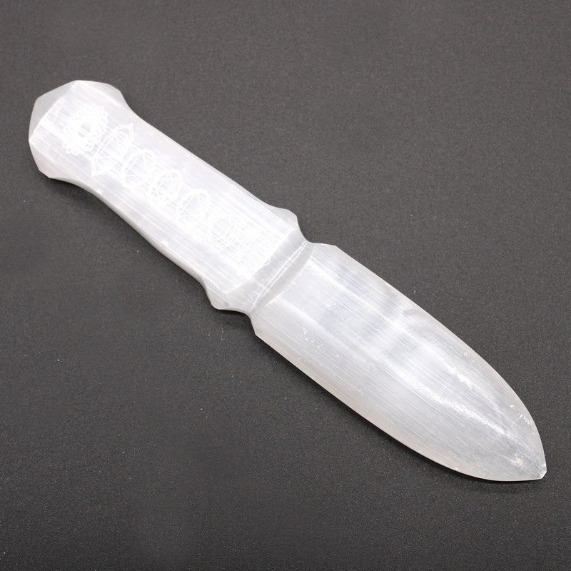 Selenite Ritual Knife - Chakra product image