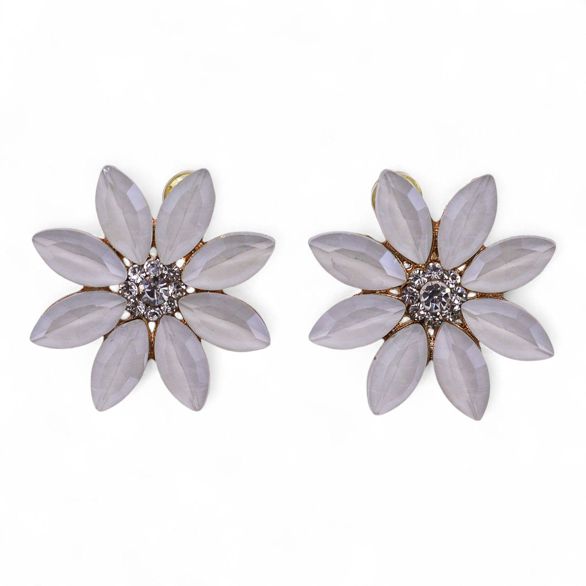 Pearl - Vintage Glass - Flowers - Earrings product image 5
