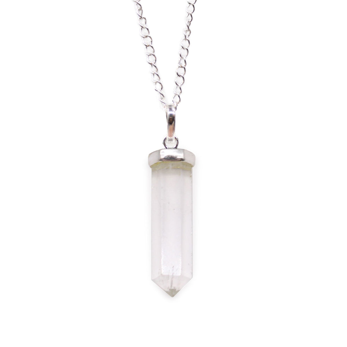 Gemstone Classic Point Pendant - Rock Quartz product image
