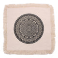 Traditional Mandala Cushion - 60x60cm - black product image