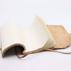 Rolled Leather Travel Notebook - 96 pages - Natural 21x15cm product image 2