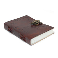 Leather World Map & Stitching Notebook (7x5") product image 5