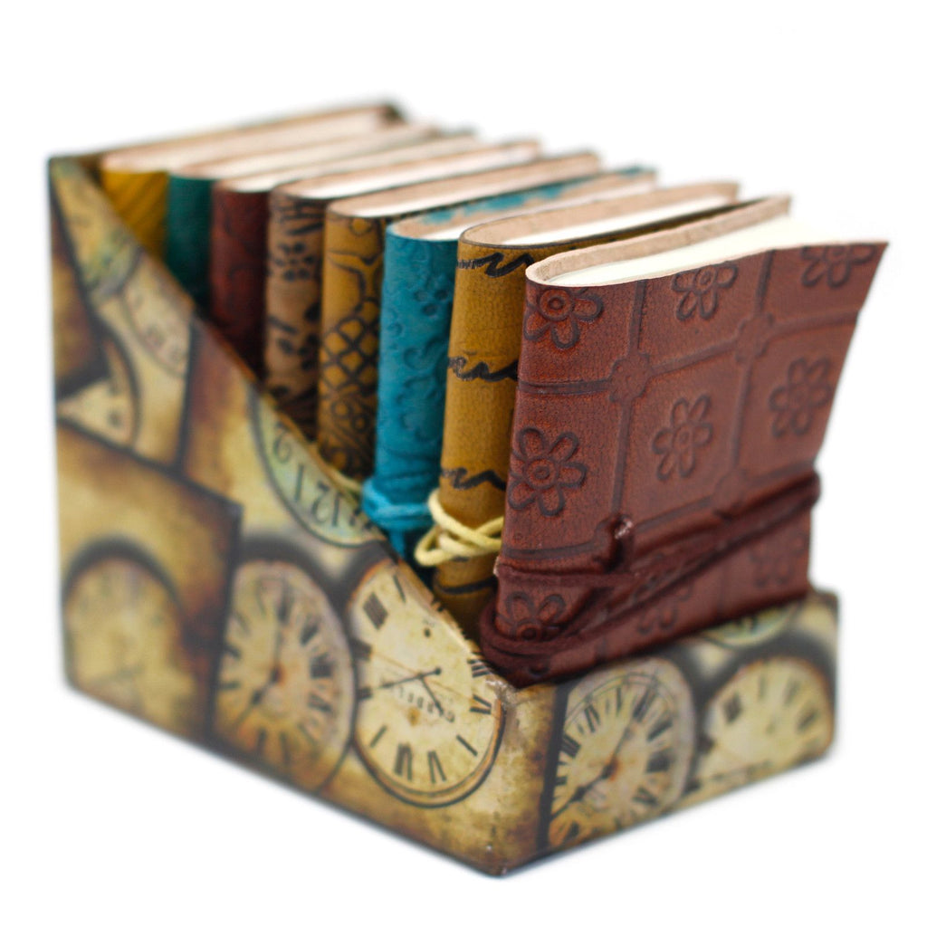 Mini Assorted Leather Notebook (4x3") - 1 piece product image 6