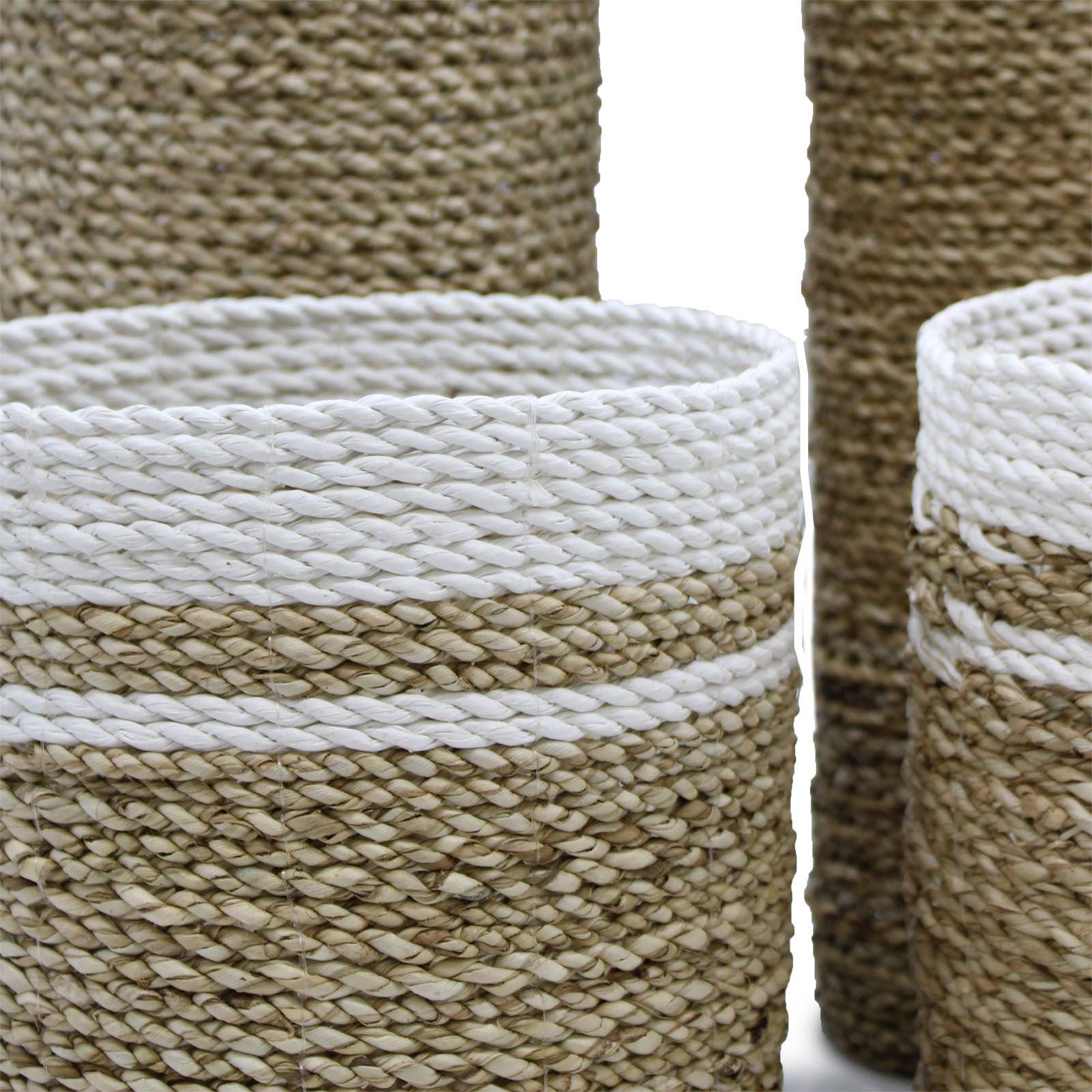 Seagrass Set - 2 Vase & 2 Bins product image