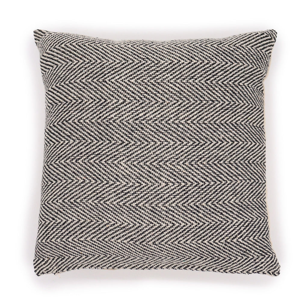 Classic Cushion Cover - Herringbone Fine Grey - 40x40cm product image