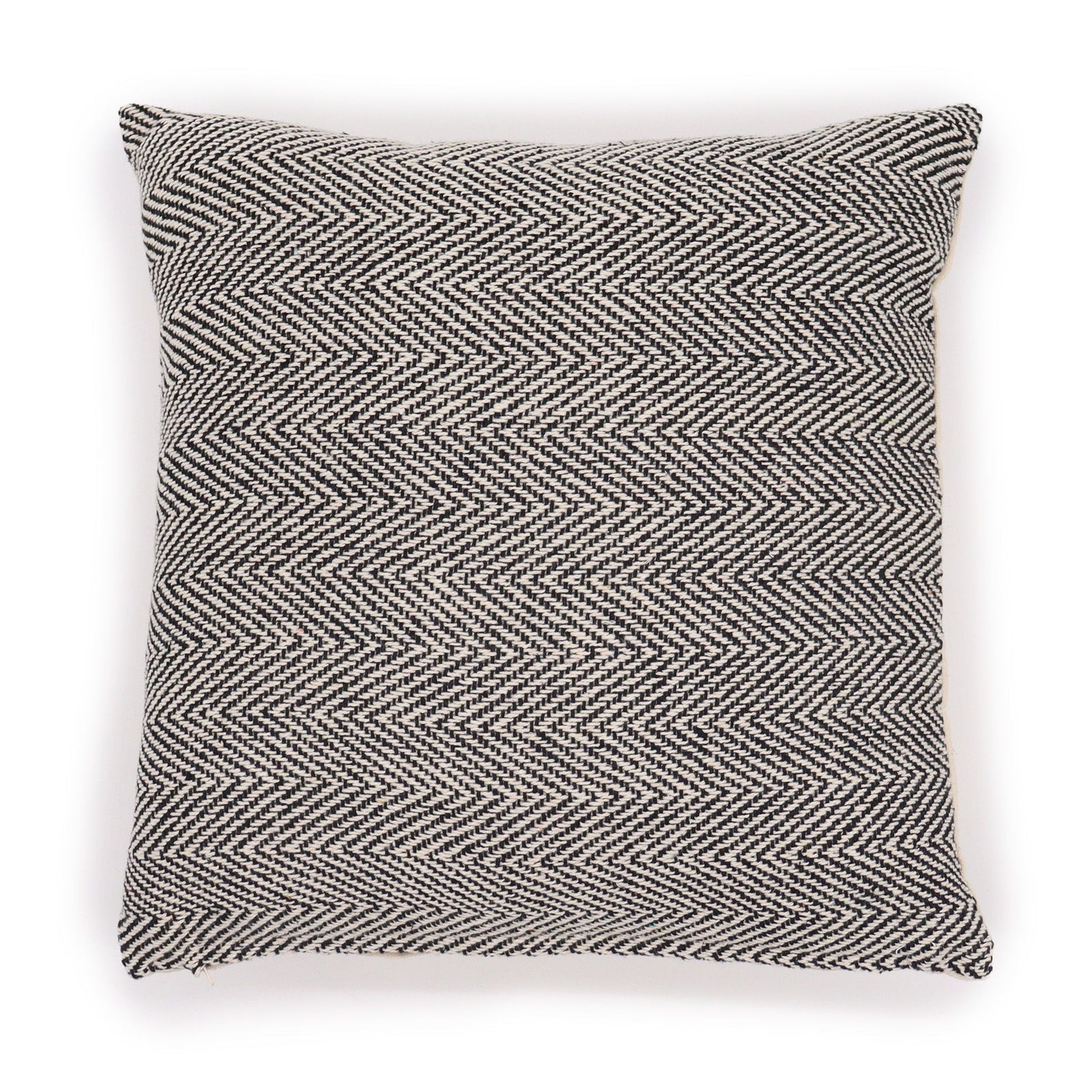 Classic Cushion Cover - Herringbone Fine Grey - 40x40cm product image