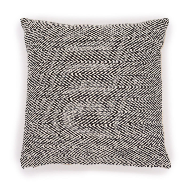 Classic Cushion Cover - Herringbone Fine Grey - 40x40cm product image