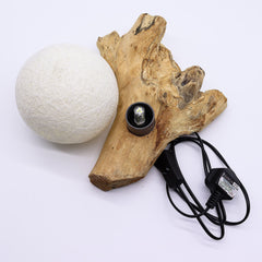 DriftGlow Lamp Cotton Luna Ivory Shade product image 3