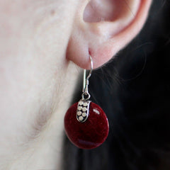 925 Silver Earrings - Disc Disc Décor product image 2