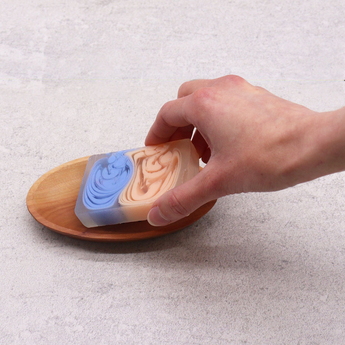 Classic Mahogany Soap Dish - Oval product image 2
