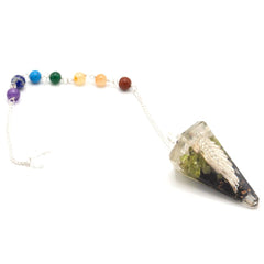 Orgonite Power Chakra Pendulum - Angel Wing product image