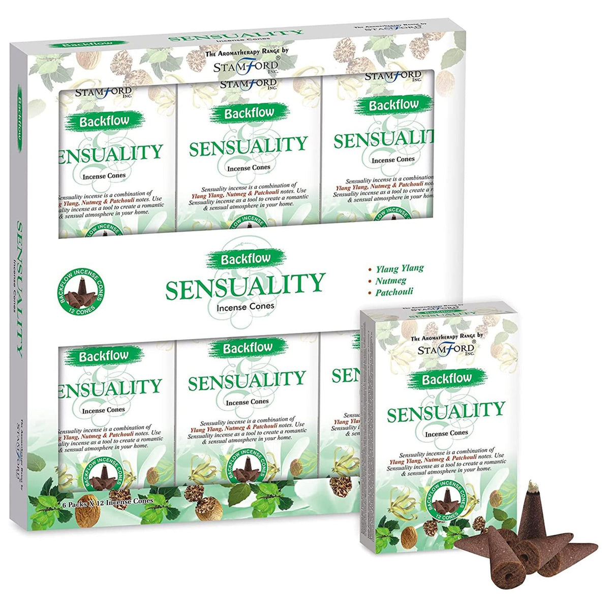 Aromatherapy Backflow Cones - Sensuality product image 2