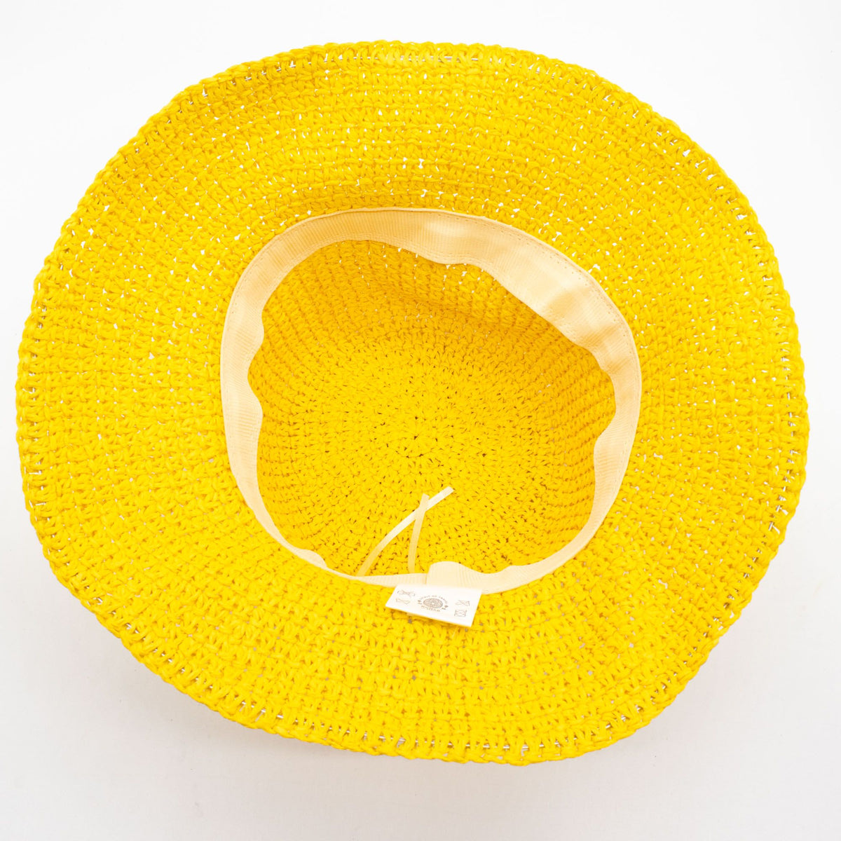 Nomad Sari Floppy Straw Sun Hat - Yellow product image 5