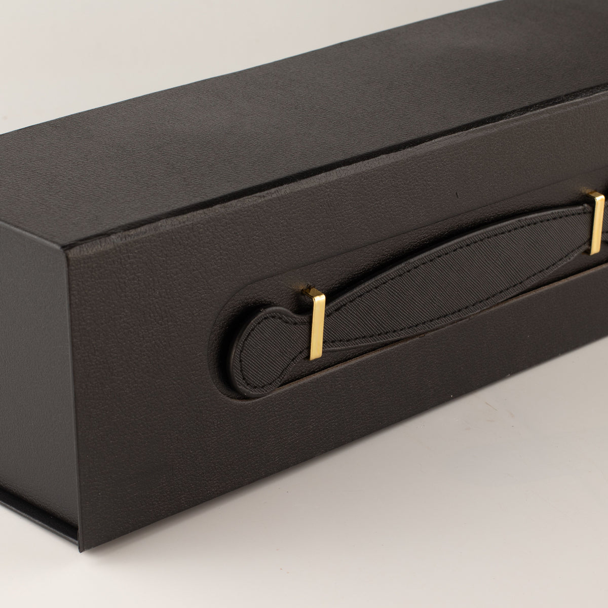 Flat Pack Gift Box - Wine Box Shape (33.5x10x10.5cm) - Black - product image 7