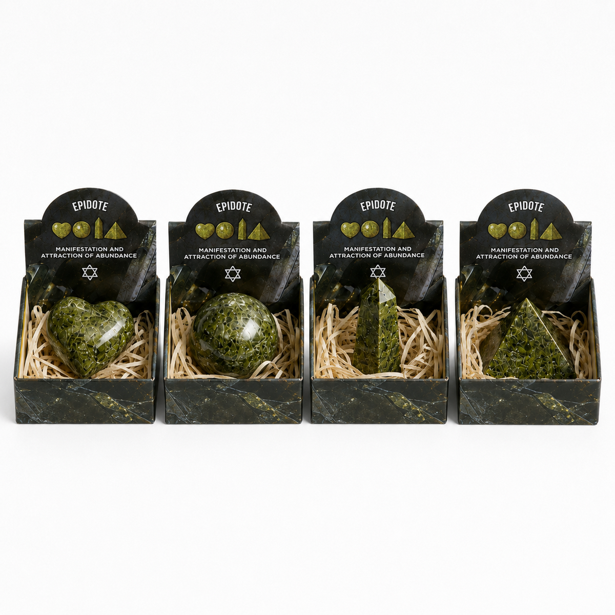 Four Gemstone Shapes - Epidote product image 3