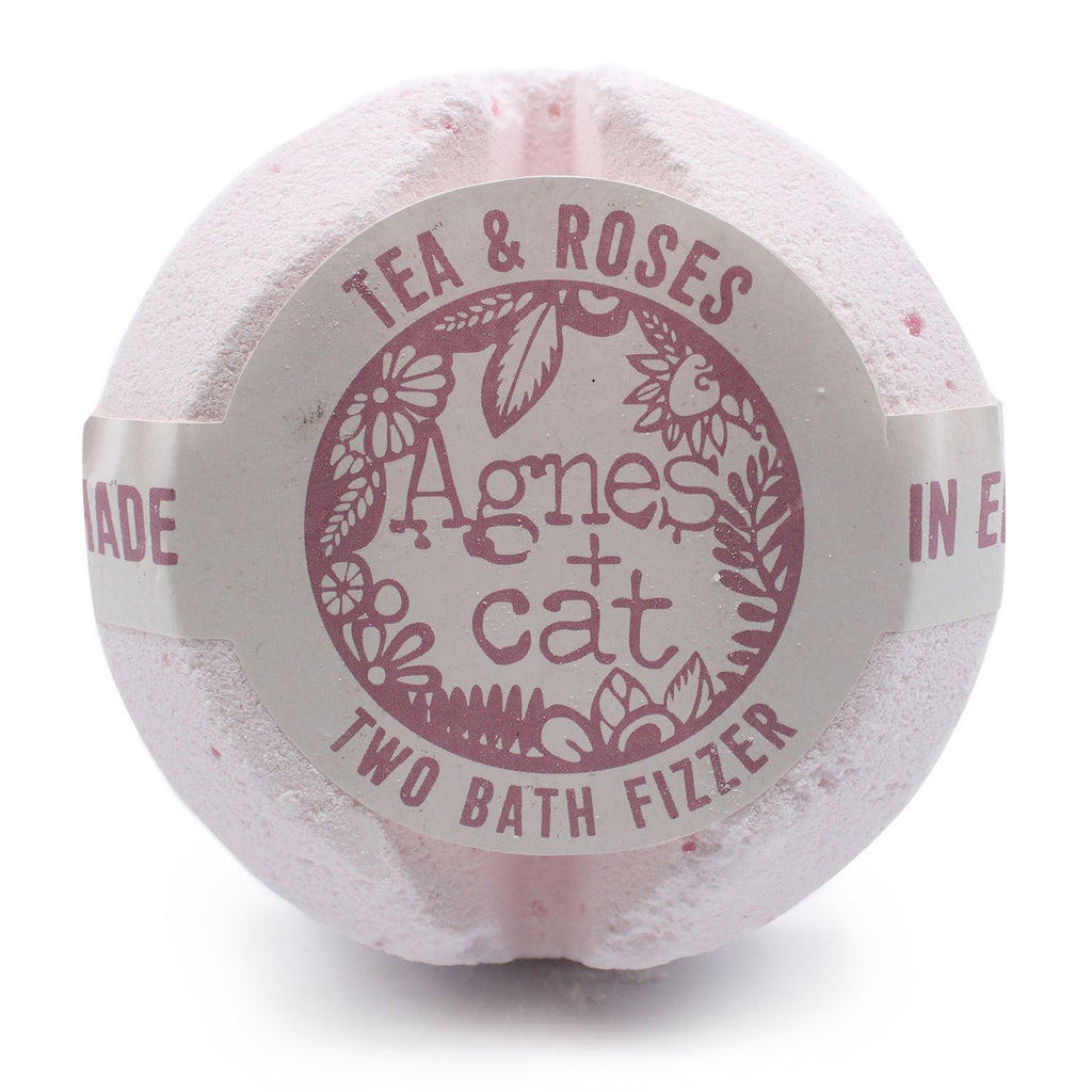 Agnes + Cat Bath Fizzer - Tea and Roses product image 2