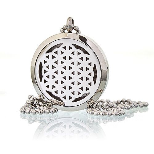 Aromatherapy Diffuser Necklace - Flower of Life 30mm product image