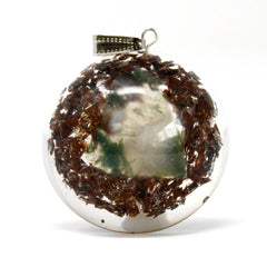 Orgonite Power Pendant - Power Block in Dome product image