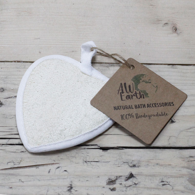 Natural Loofah Body Scrubs - Heart product image