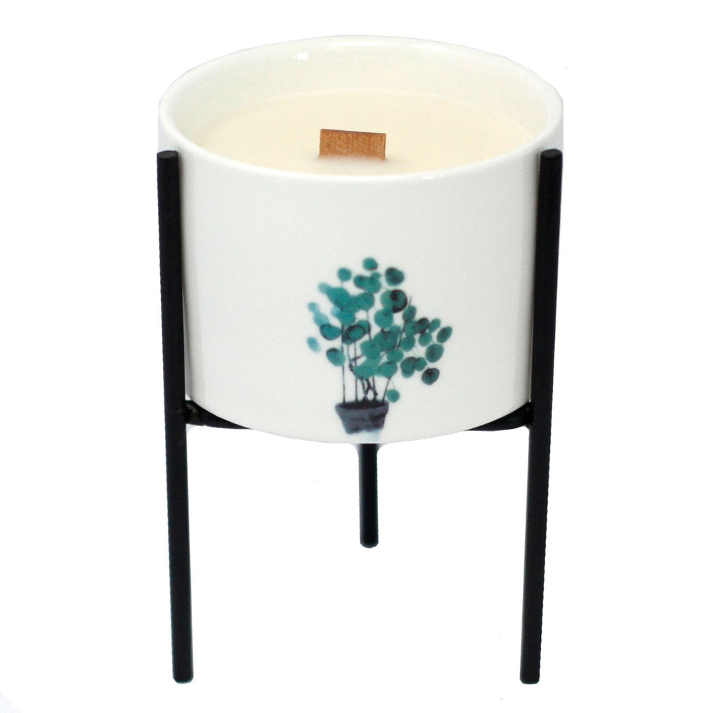 Iron Botanical Candle Holder product image