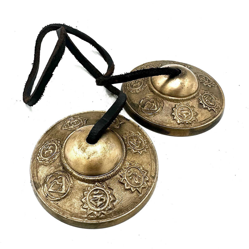 Tibetan Tingsha - Seven Charkra - approx 7cm product image