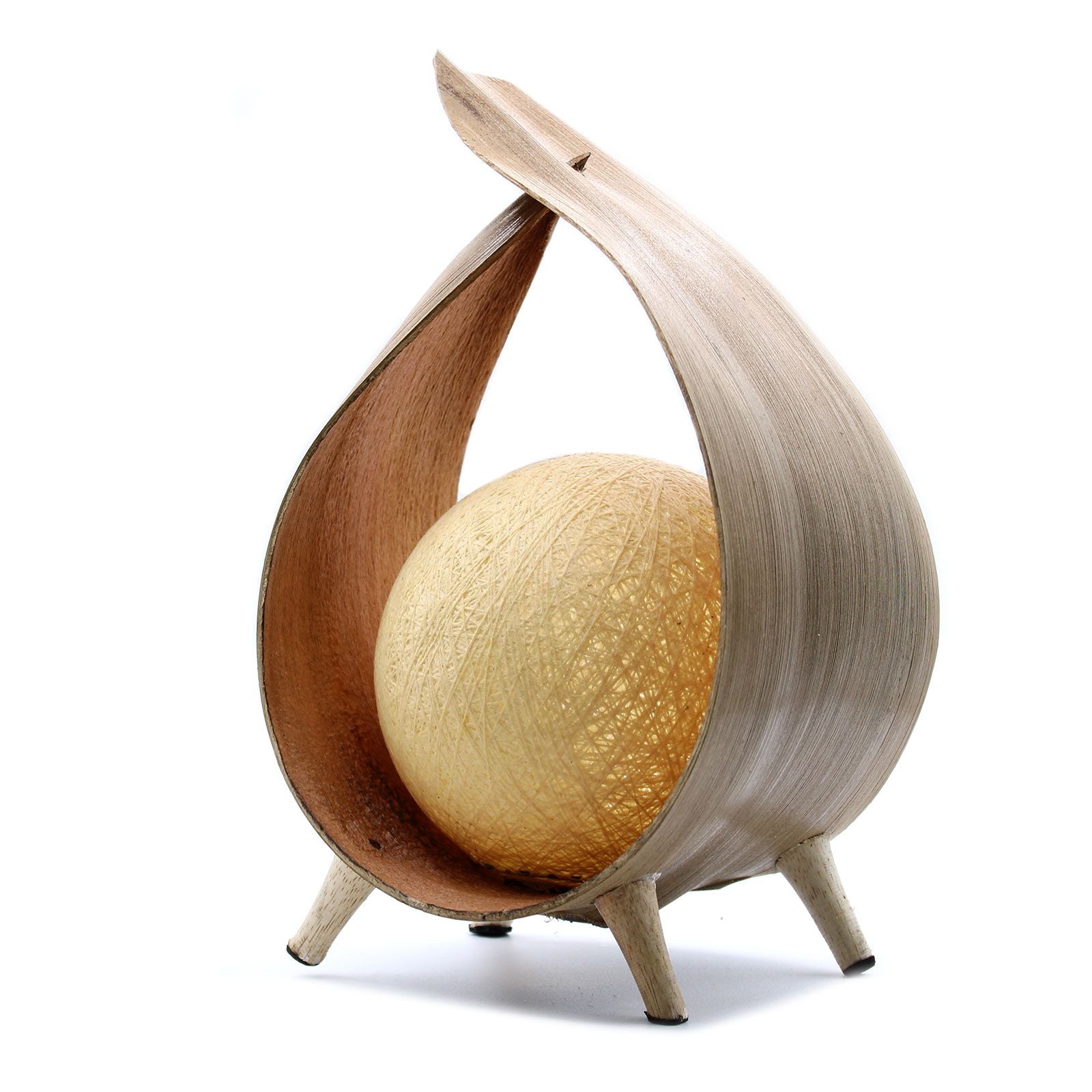 Natural Coconut Lamp - Natural Wrapover product image
